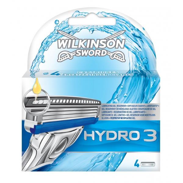 Сменные лезвия Schick Wilkinson Sword Hydro 3 (4 шт.)