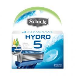 Сменные лезвия Schick Hydro 5 Original (4 картриджа)
