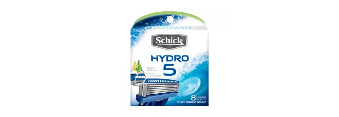 Сменные лезвия Schick Hydro 5 (8 картриджа)